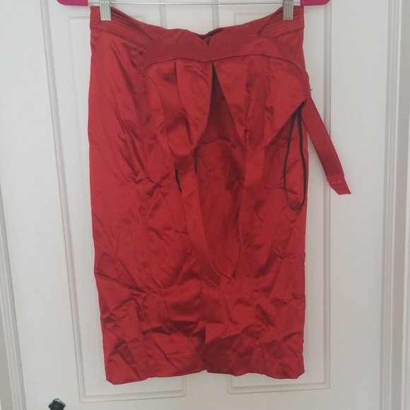 ⭐EUC⭐ Bebe Sexy Satin Cutout Cocktail Dress - Picture 4 of 4